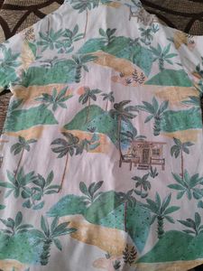Boys' Tropical Print Shirt &amp; Shorts Set