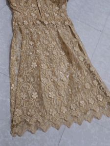 Gold Tunic Top
