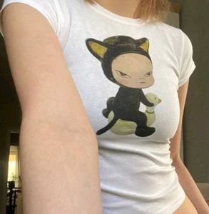 Cute Graphic Print T-Shirt