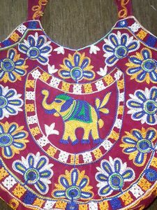 Bohemian Embroidered Elephant Bag(set of 2)