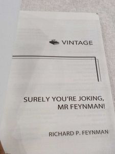 SURELY You RE JOKING MR FEYNMAN