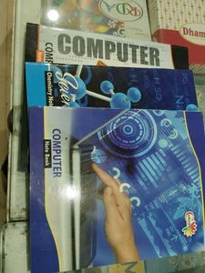 3 Computer & Science Notebooks Bundle