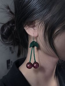 Cute Cherry Dangle Earrings