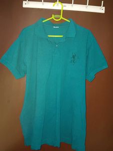 Teal Polo t Shirt