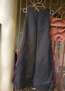 Branded Cotton Red Kurta With Patch Pocket♥️🖤