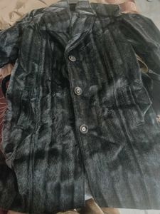 Beautiful Fur Party Wear Coat For Ladies