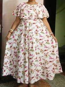 Floral Print Maxi Dress