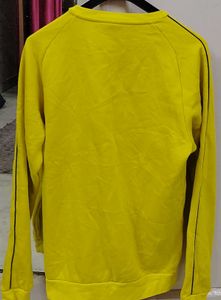 Adidas Yellow Crewneck Sweatshirt