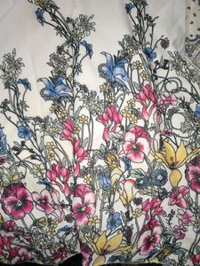 Floral Print Ethnic Skirt