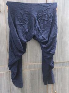 Navy Blue Patiala Pants