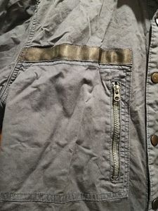 Men's Dark Blue Utility Shirt