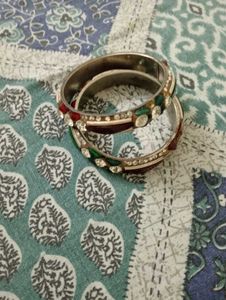 Stunning Embellished Bangles Set