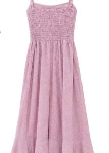 Sparkly Pink Dress with Shrug