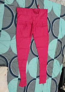 Pink and green Salwar Pants