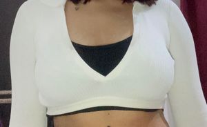 Cute Backless Crop Top