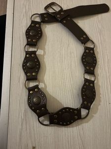 Waist Chain Belt - Brown