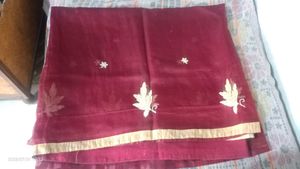 Elegant Maroon Saree