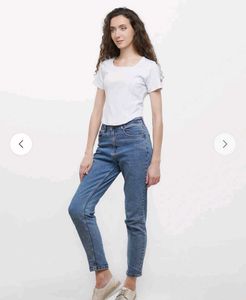Classic White Square Neck T-Shirt