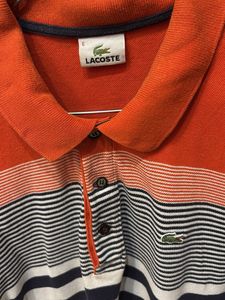 Lacoste Striped Polo Shirt