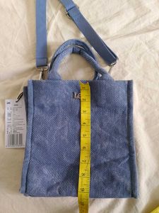 Stylish Blue Denim Tote Bag