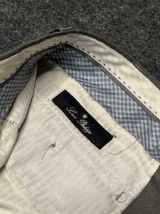 LOUIS PHILIPPE Men's Classic Beige Trousers