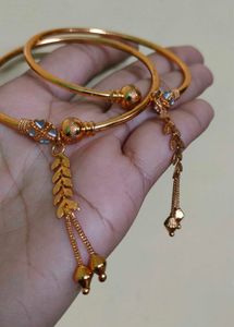 Elegant Gold Plated Bangles