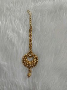 Beautiful Gold Plated Maang Tikka