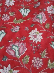 Red Floral Print suit