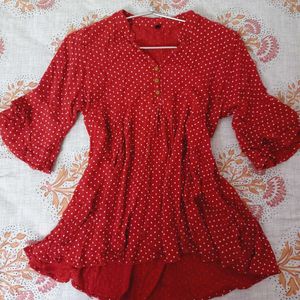Chic Red Top ❤️