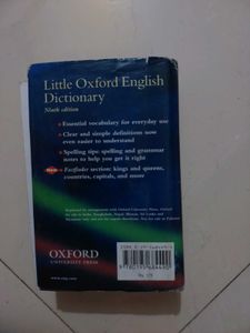 Little Oxford English Dictionary - Indian Edition