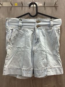 Light Wash Denim Shorts