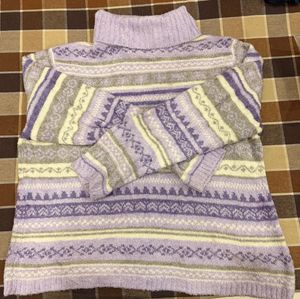 Cozy Fair Isle Turtleneck Sweater