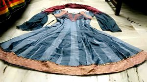 Embroidery Anarkali With Dupatta
