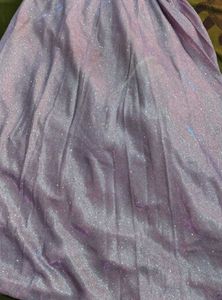 Sparkling Lilac Ethnic Gown