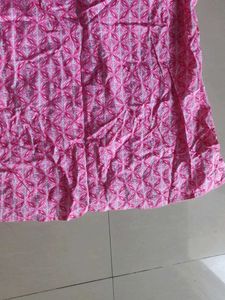 Pink Print Top