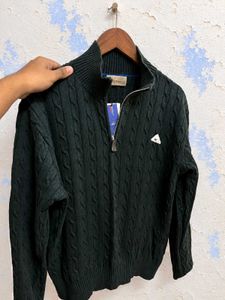 Monte Carlo premium knit quarter zipper