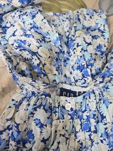 Cute Floral Smocked Off-Shoulder Top