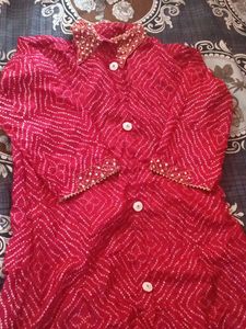 Red Palazzo Pants