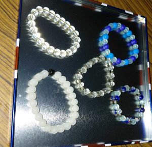 Set of 5 Beaded Bracelets
