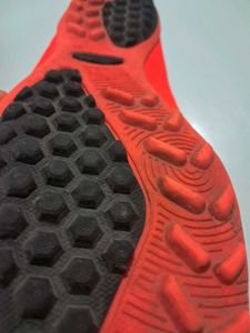 Bright Orange Rike Soccer Cleats