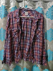 Stylish Plaid Button-Up Shirt