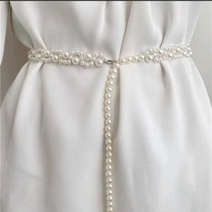 Pearl Beaded Dress Belt (Free delivery)