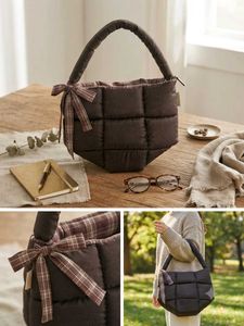 Quilted Puffer Shoulder Bag