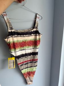 Abstract Print One-Piece bodysuit