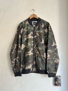 Y2K Camouflage Bomber Jacket