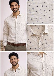 Floral Print shirt piece material