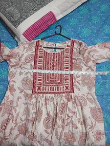 Women's Kurta with Leggings Set length 45