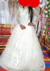 White Ball Gown