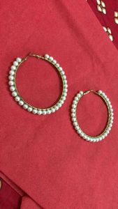 Pearl Hoops