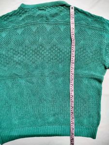 Emerald Green Knit Sweater